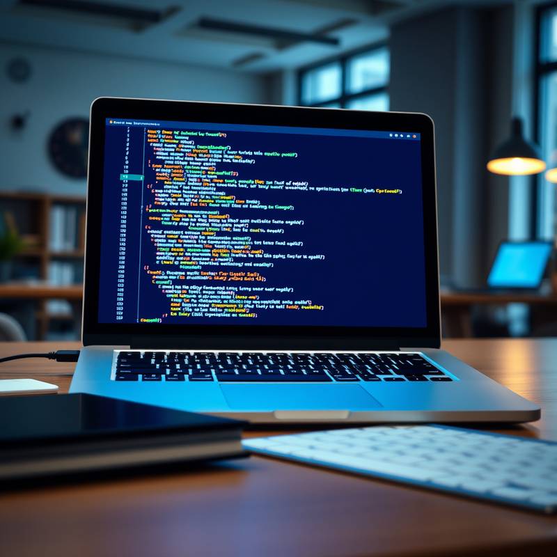 Web design course image.